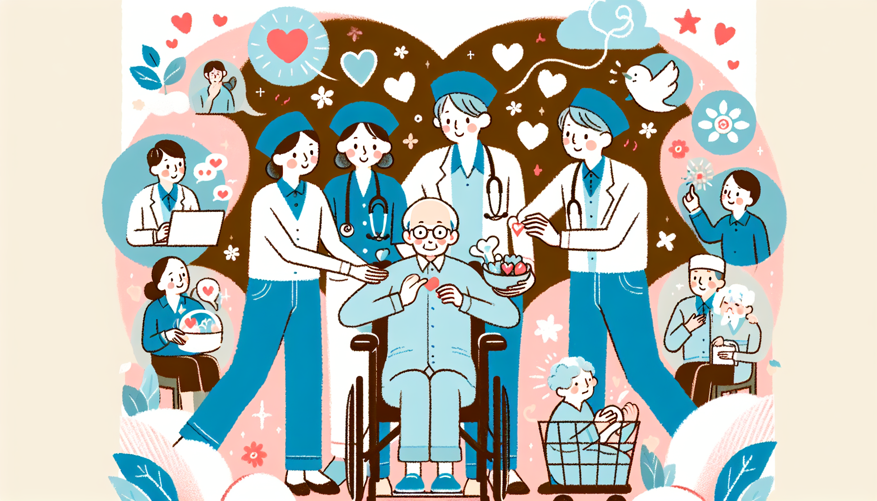 「小規模介護施設の魅力：深い絆と高品質ケアが実現する、やりがいと成長の職場環境」