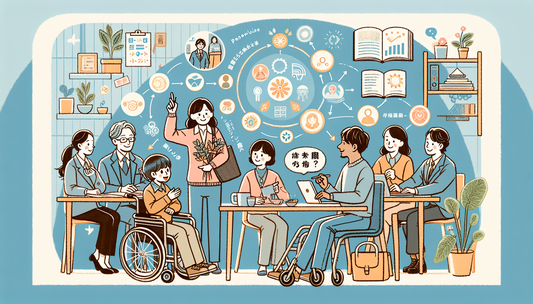 障害福祉の現場で実現する個別対応の魅力：5つの革新的アプローチと充実のキャリアパス