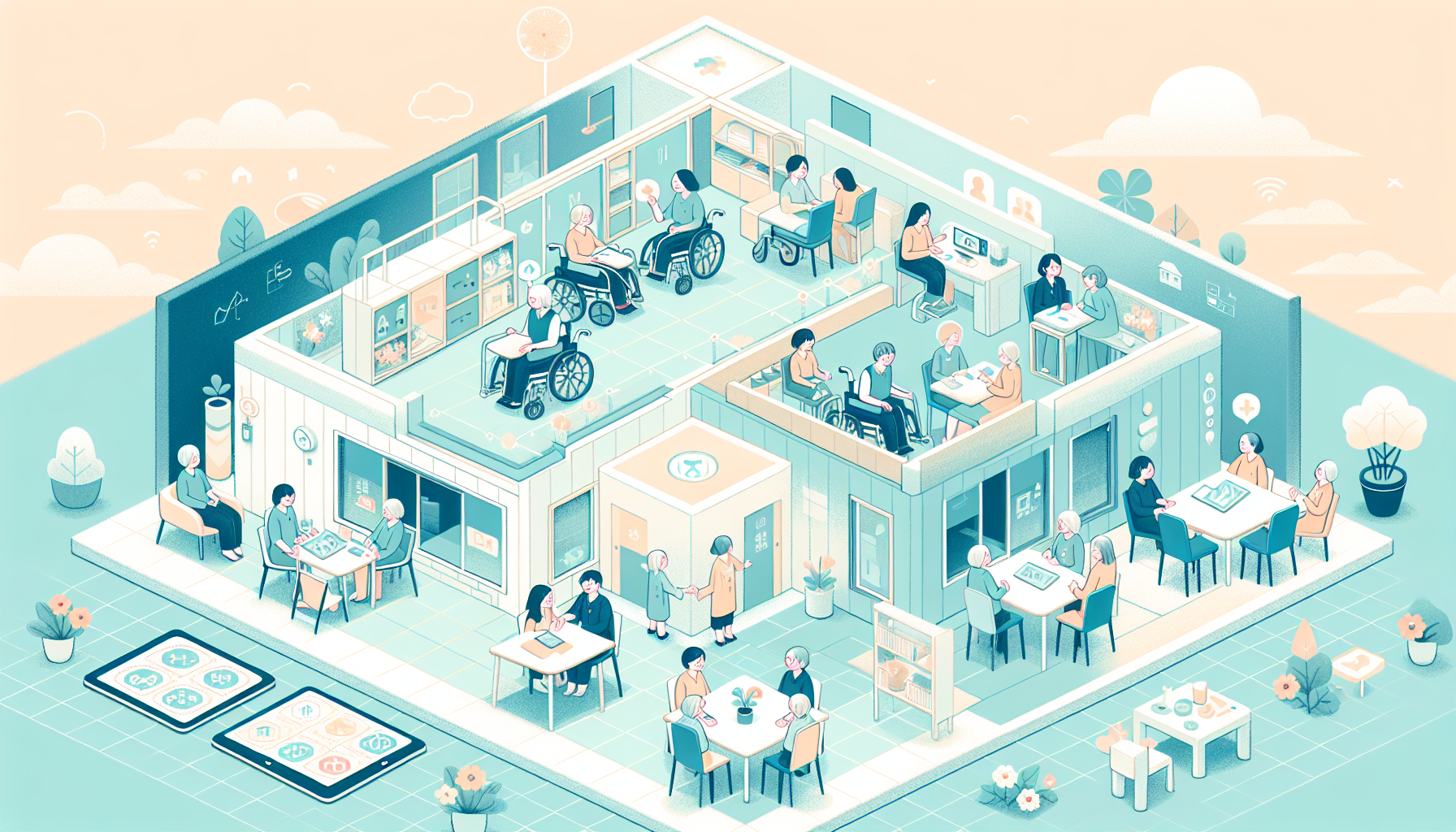 「大規模 vs 小規模：障害福祉施設のチームワークを徹底比較！あなたに合う職場の選び方」