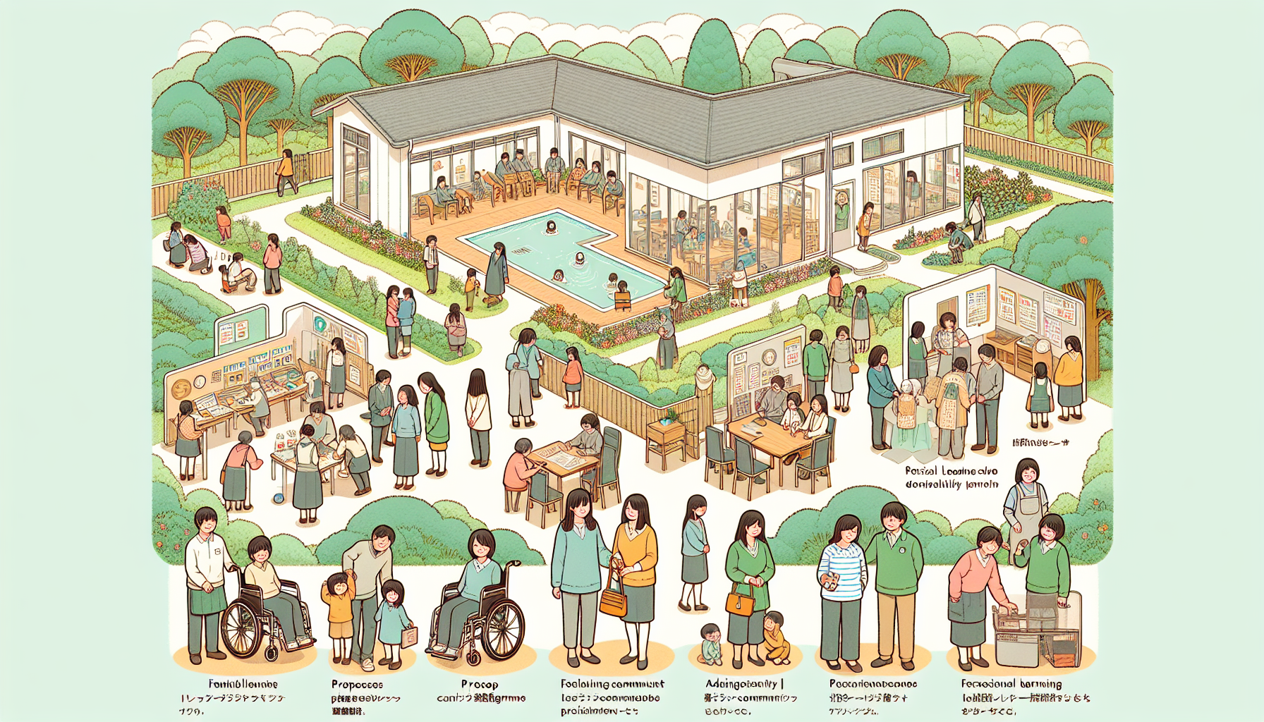 「家族経営の障害福祉施設で働く魅力：密接な関係性、多様な経験、柔軟な環境が育むキャリアと成長の可能性」
