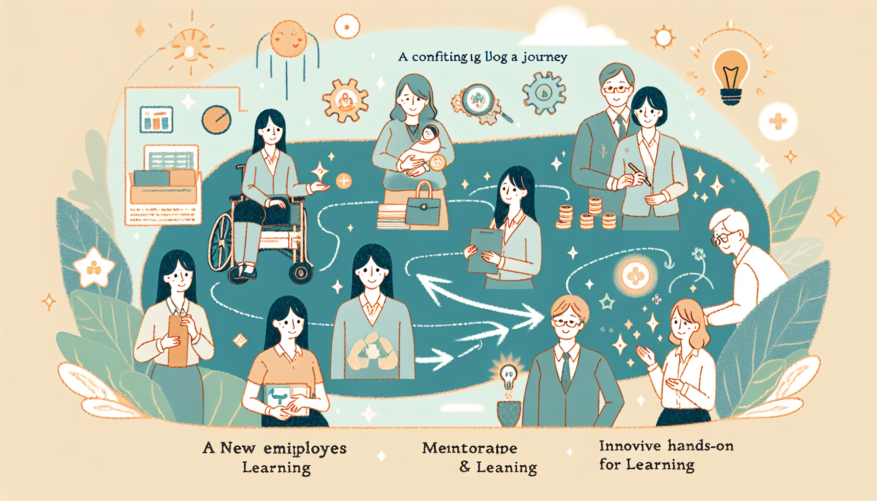 「障害福祉業界の新人育成術：個別化指導とチームサポートで実現する充実のキャリアパス」