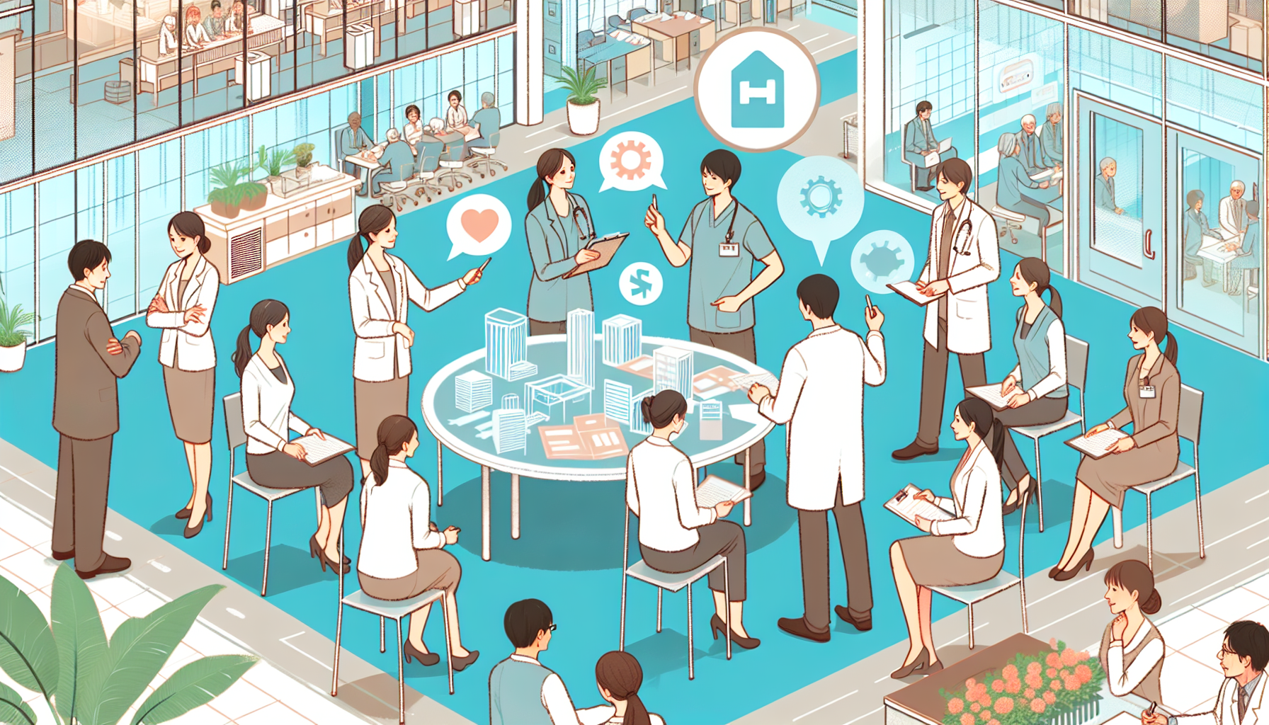 # 介護・福祉施設の参加型経営：職員と描く未来ビジョンが離職率低下と採用強化を実現する理由