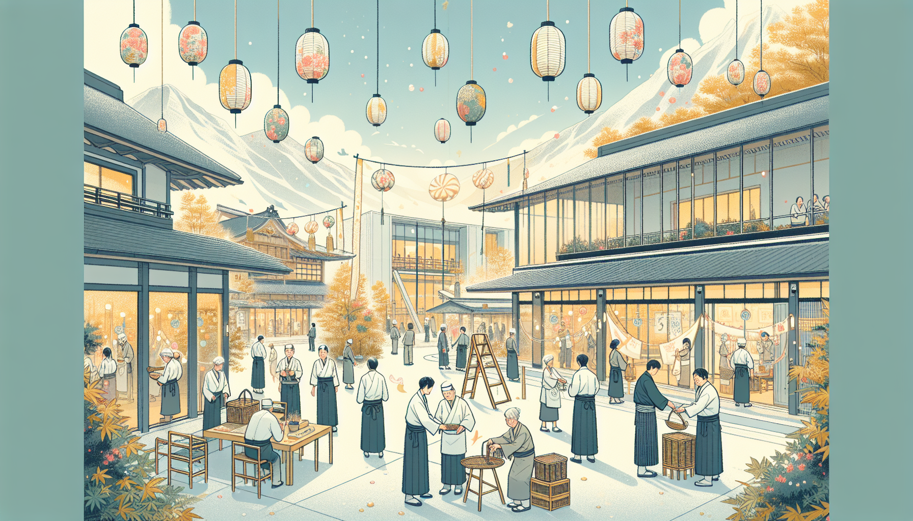 介護・福祉職の職場選びを変える：季節行事と地域イベントに取り組む施設が「働きがい」と「自己成長」をもたらす理由