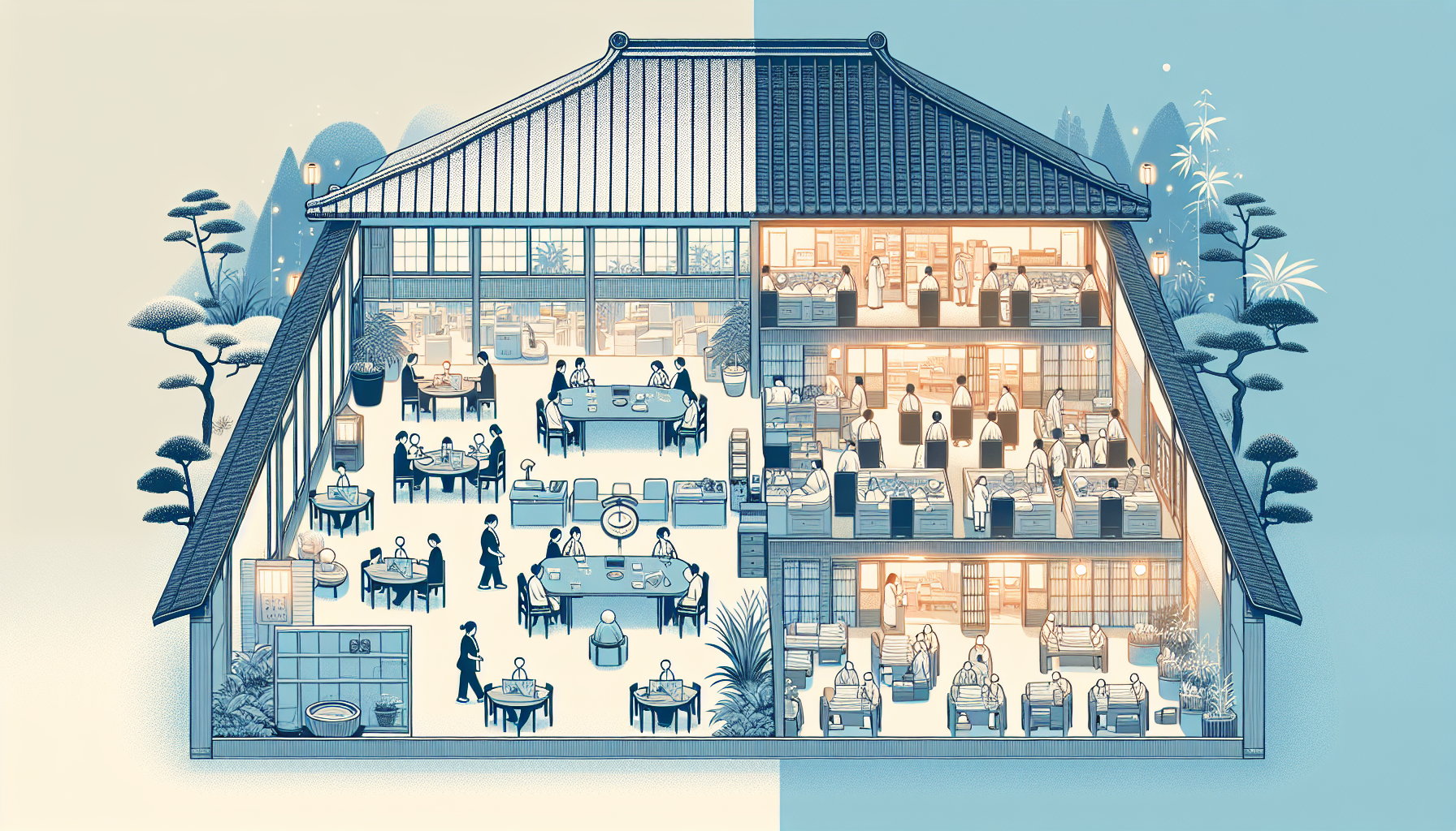 介護施設の有給休暇取得率に大きな差が生まれる理由：大規模と小規模施設の職場環境比較