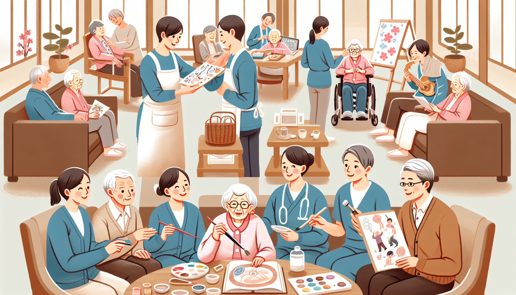 # 利用者の趣味や特技を活かした活動で、介護職のやりがいを最大化する方法