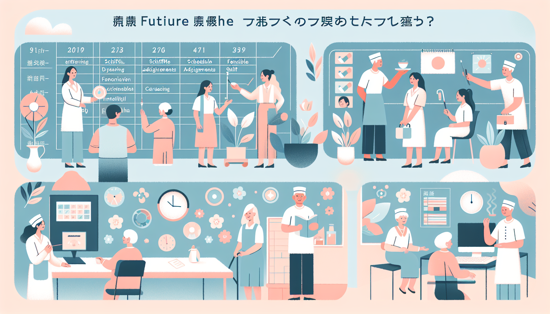 介護・福祉業界の人手不足を解決する鍵は「柔軟なシフト調整」—職員満足度と利用者サービスの質を同時に高める実践方法