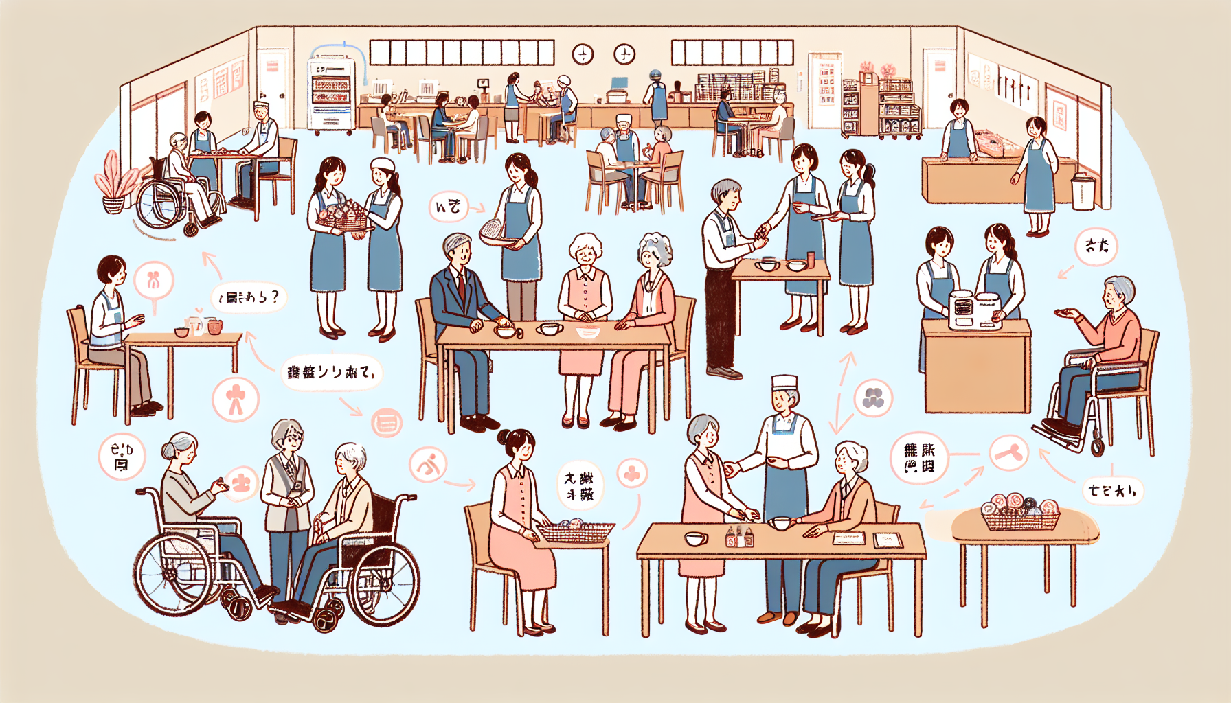 50代・60代でも無理なく続けられる！障害者施設での働き方と職場選びの3つのポイント